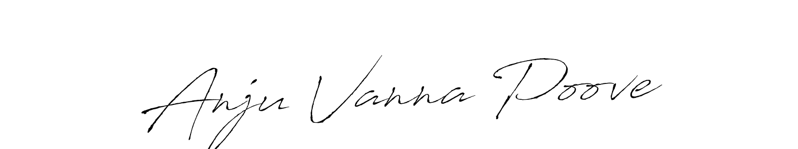 Best and Professional Signature Style for Anju Vanna Poove. Antro_Vectra Best Signature Style Collection. Anju Vanna Poove signature style 6 images and pictures png