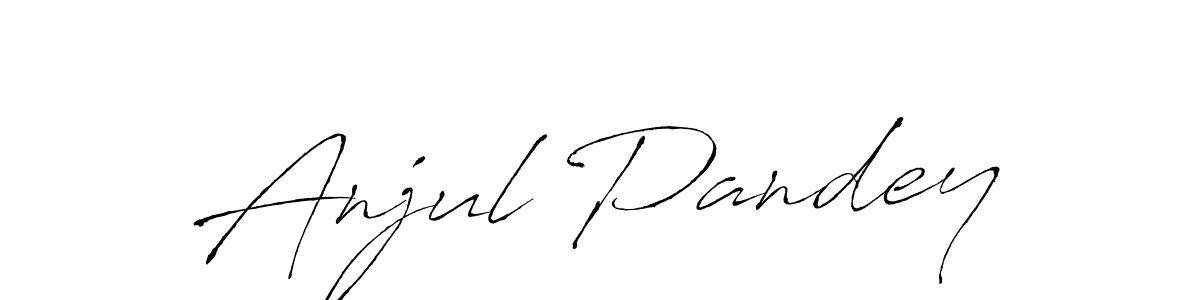 Also we have Anjul Pandey name is the best signature style. Create professional handwritten signature collection using Antro_Vectra autograph style. Anjul Pandey signature style 6 images and pictures png