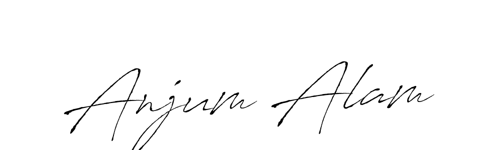 Here are the top 10 professional signature styles for the name Anjum Alam. These are the best autograph styles you can use for your name. Anjum Alam signature style 6 images and pictures png