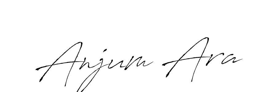 Create a beautiful signature design for name Anjum Ara. With this signature (Antro_Vectra) fonts, you can make a handwritten signature for free. Anjum Ara signature style 6 images and pictures png