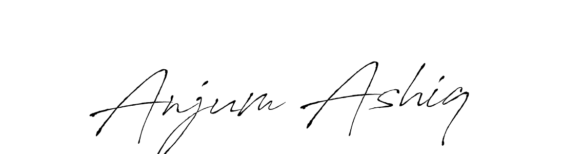 Antro_Vectra is a professional signature style that is perfect for those who want to add a touch of class to their signature. It is also a great choice for those who want to make their signature more unique. Get Anjum Ashiq name to fancy signature for free. Anjum Ashiq signature style 6 images and pictures png