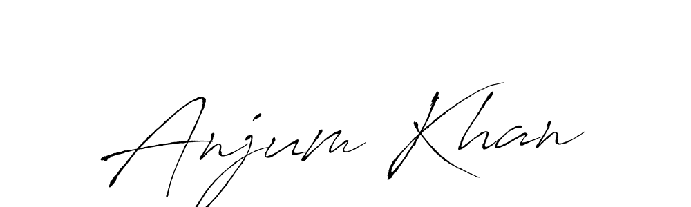 You should practise on your own different ways (Antro_Vectra) to write your name (Anjum Khan) in signature. don't let someone else do it for you. Anjum Khan signature style 6 images and pictures png