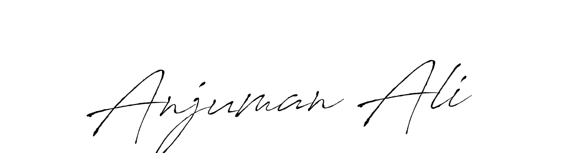 How to make Anjuman Ali signature? Antro_Vectra is a professional autograph style. Create handwritten signature for Anjuman Ali name. Anjuman Ali signature style 6 images and pictures png