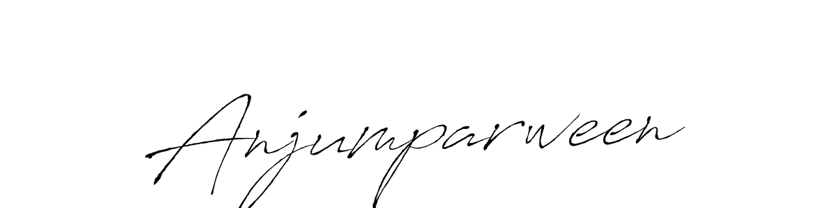 Use a signature maker to create a handwritten signature online. With this signature software, you can design (Antro_Vectra) your own signature for name Anjumparween. Anjumparween signature style 6 images and pictures png