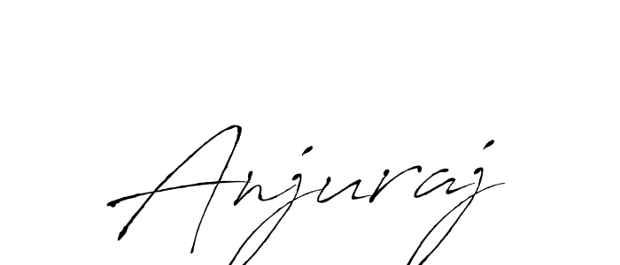 Also we have Anjuraj name is the best signature style. Create professional handwritten signature collection using Antro_Vectra autograph style. Anjuraj signature style 6 images and pictures png