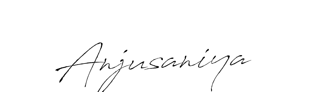 Antro_Vectra is a professional signature style that is perfect for those who want to add a touch of class to their signature. It is also a great choice for those who want to make their signature more unique. Get Anjusaniya name to fancy signature for free. Anjusaniya signature style 6 images and pictures png