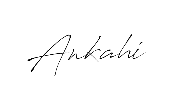 Ankahi stylish signature style. Best Handwritten Sign (Antro_Vectra) for my name. Handwritten Signature Collection Ideas for my name Ankahi. Ankahi signature style 6 images and pictures png