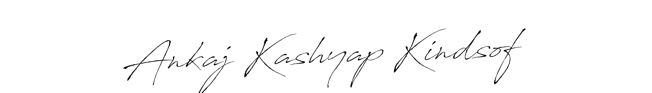 Also You can easily find your signature by using the search form. We will create Ankaj Kashyap Kindsof name handwritten signature images for you free of cost using Antro_Vectra sign style. Ankaj Kashyap Kindsof signature style 6 images and pictures png