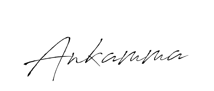 Design your own signature with our free online signature maker. With this signature software, you can create a handwritten (Antro_Vectra) signature for name Ankamma. Ankamma signature style 6 images and pictures png