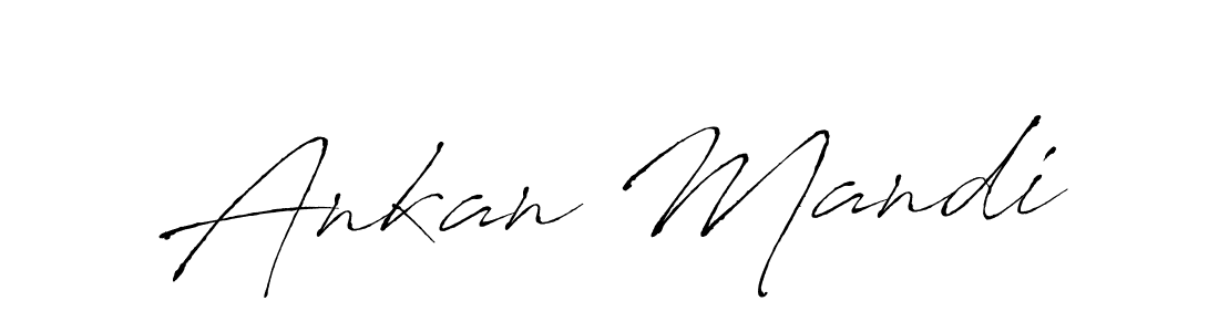 Ankan Mandi stylish signature style. Best Handwritten Sign (Antro_Vectra) for my name. Handwritten Signature Collection Ideas for my name Ankan Mandi. Ankan Mandi signature style 6 images and pictures png