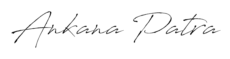 Explore multiple handwriting variations for Ankana Patra including this stunning Antro_Vectra design. Free to use across all platforms. Ankana Patra signature style 6 images and pictures png