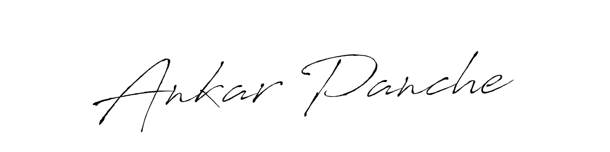 Make a beautiful signature design for name Ankar Panche. Use this online signature maker to create a handwritten signature for free. Ankar Panche signature style 6 images and pictures png