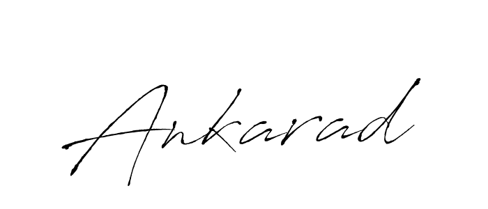 Design your own signature with our free online signature maker. With this signature software, you can create a handwritten (Antro_Vectra) signature for name Ankarad. Ankarad signature style 6 images and pictures png