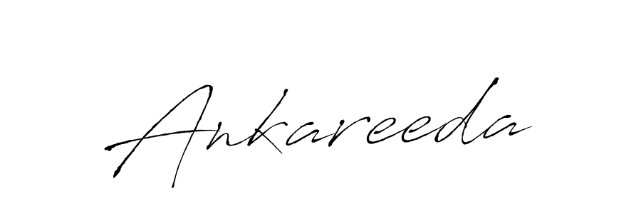 How to make Ankareeda name signature. Use Antro_Vectra style for creating short signs online. This is the latest handwritten sign. Ankareeda signature style 6 images and pictures png