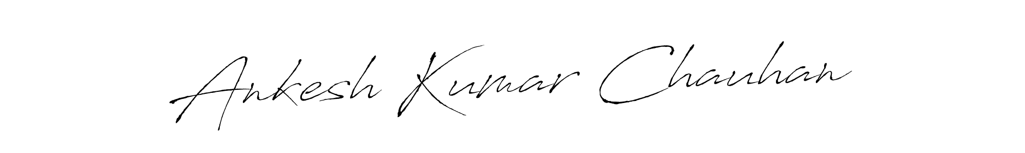 Design your own signature with our free online signature maker. With this signature software, you can create a handwritten (Antro_Vectra) signature for name Ankesh Kumar Chauhan. Ankesh Kumar Chauhan signature style 6 images and pictures png