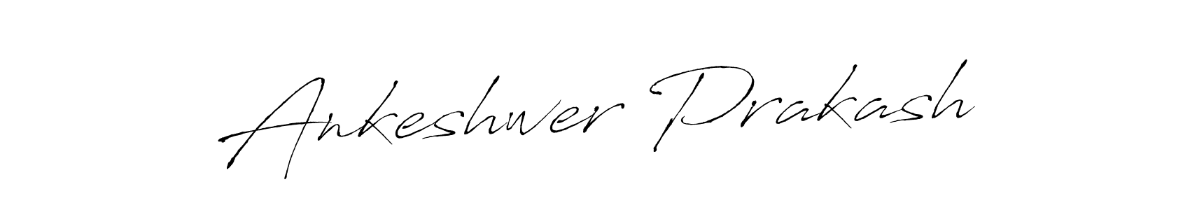 Design your own signature with our free online signature maker. With this signature software, you can create a handwritten (Antro_Vectra) signature for name Ankeshwer Prakash. Ankeshwer Prakash signature style 6 images and pictures png