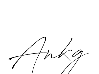 Create a beautiful signature design for name Ankg. With this signature (Antro_Vectra) fonts, you can make a handwritten signature for free. Ankg signature style 6 images and pictures png