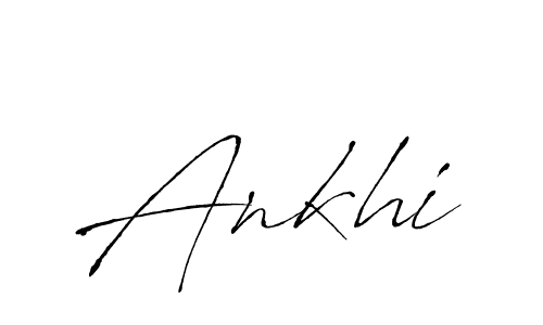 Make a beautiful signature design for name Ankhi. With this signature (Antro_Vectra) style, you can create a handwritten signature for free. Ankhi signature style 6 images and pictures png