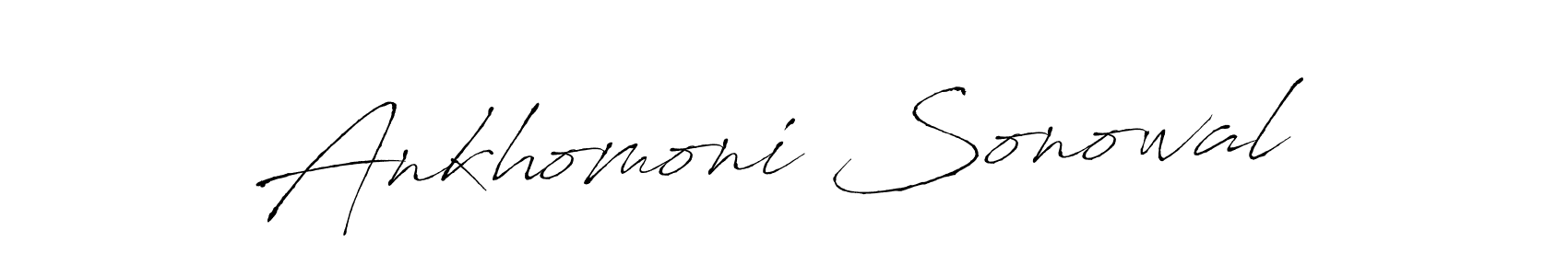 Make a short Ankhomoni Sonowal signature style. Manage your documents anywhere anytime using Antro_Vectra. Create and add eSignatures, submit forms, share and send files easily. Ankhomoni Sonowal signature style 6 images and pictures png