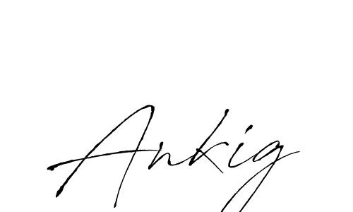 Ankig stylish signature style. Best Handwritten Sign (Antro_Vectra) for my name. Handwritten Signature Collection Ideas for my name Ankig. Ankig signature style 6 images and pictures png