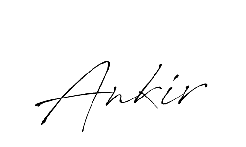 Ankir stylish signature style. Best Handwritten Sign (Antro_Vectra) for my name. Handwritten Signature Collection Ideas for my name Ankir. Ankir signature style 6 images and pictures png