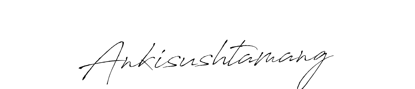 Design your own signature with our free online signature maker. With this signature software, you can create a handwritten (Antro_Vectra) signature for name Ankisushtamang. Ankisushtamang signature style 6 images and pictures png