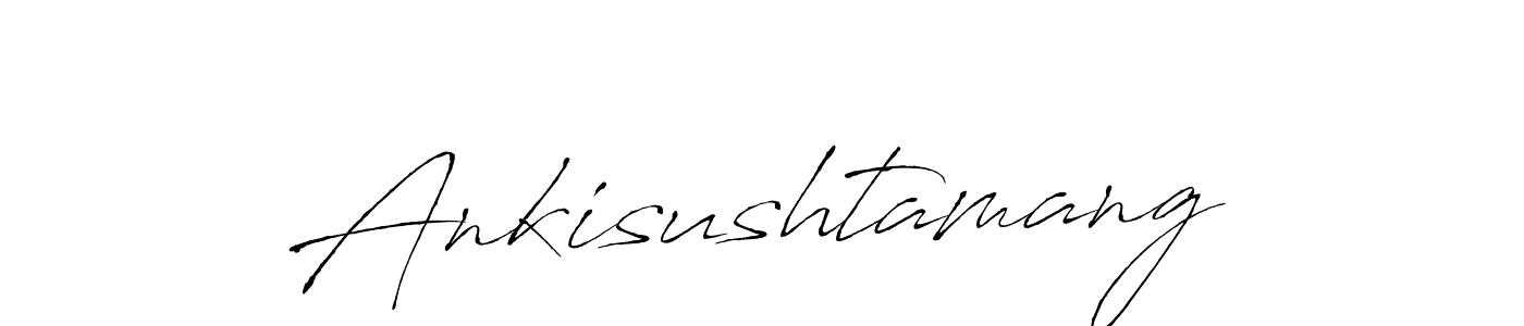 Make a beautiful signature design for name Ankisushtamang. With this signature (Antro_Vectra) style, you can create a handwritten signature for free. Ankisushtamang signature style 6 images and pictures png