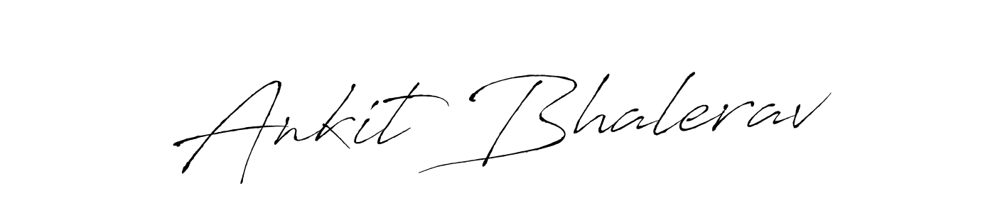 Design your own signature with our free online signature maker. With this signature software, you can create a handwritten (Antro_Vectra) signature for name Ankit Bhalerav. Ankit Bhalerav signature style 6 images and pictures png