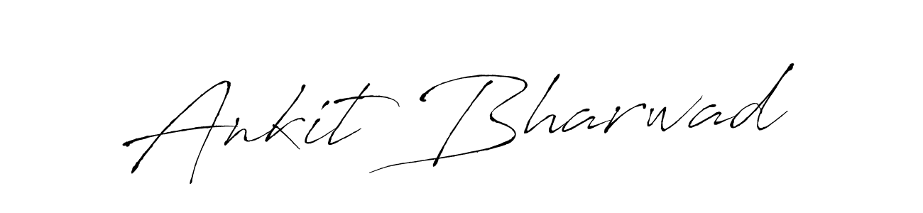 Design your own signature with our free online signature maker. With this signature software, you can create a handwritten (Antro_Vectra) signature for name Ankit Bharwad. Ankit Bharwad signature style 6 images and pictures png