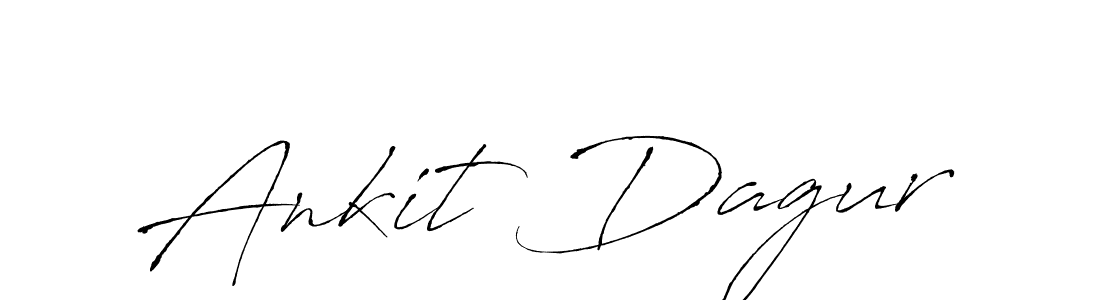 How to make Ankit Dagur name signature. Use Antro_Vectra style for creating short signs online. This is the latest handwritten sign. Ankit Dagur signature style 6 images and pictures png