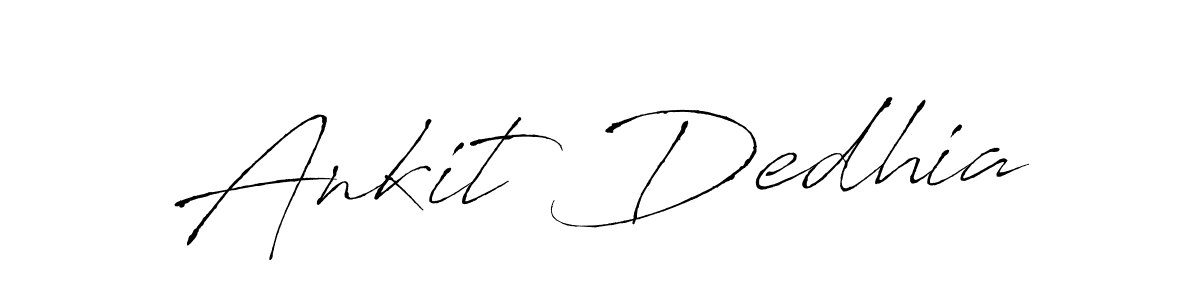 Use a signature maker to create a handwritten signature online. With this signature software, you can design (Antro_Vectra) your own signature for name Ankit Dedhia. Ankit Dedhia signature style 6 images and pictures png