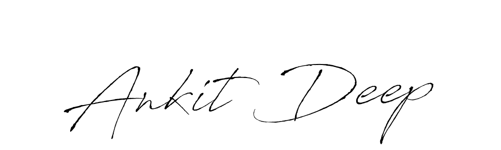 Use a signature maker to create a handwritten signature online. With this signature software, you can design (Antro_Vectra) your own signature for name Ankit Deep. Ankit Deep signature style 6 images and pictures png