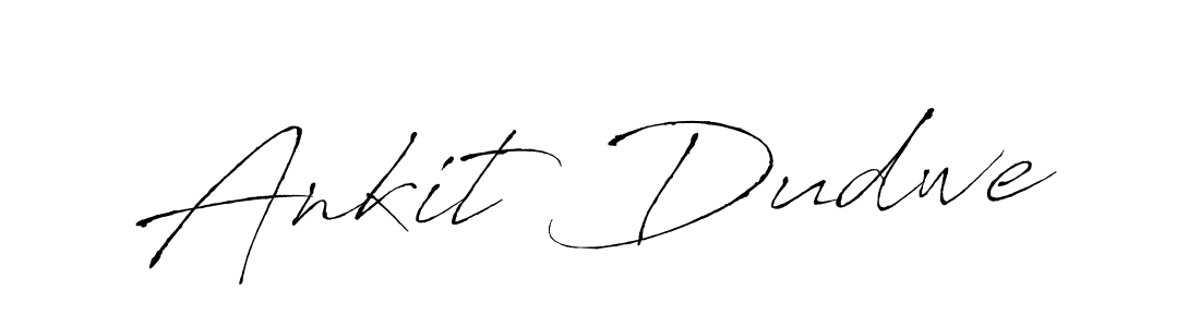 Make a beautiful signature design for name Ankit Dudwe. With this signature (Antro_Vectra) style, you can create a handwritten signature for free. Ankit Dudwe signature style 6 images and pictures png