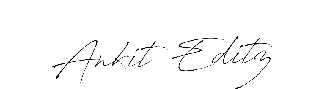 Also You can easily find your signature by using the search form. We will create Ankit Editz name handwritten signature images for you free of cost using Antro_Vectra sign style. Ankit Editz signature style 6 images and pictures png