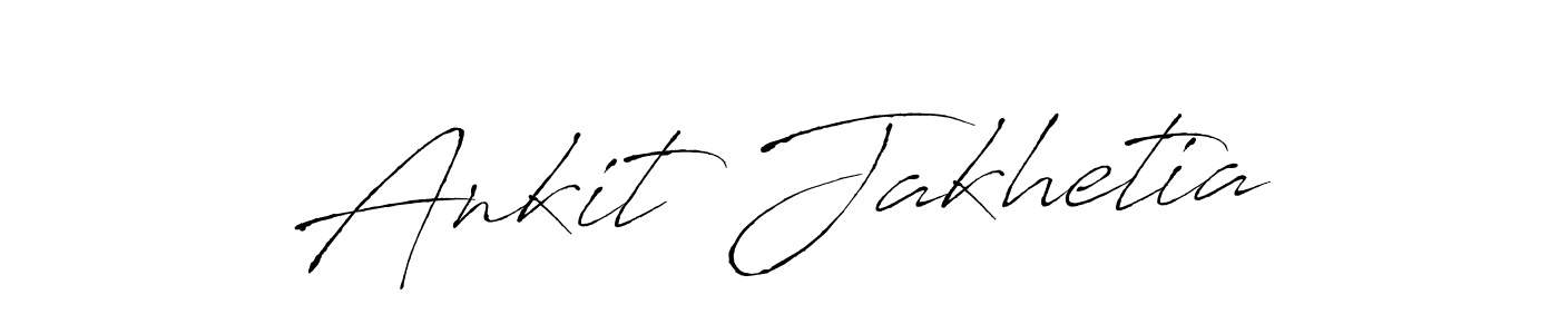 Create a beautiful signature design for name Ankit Jakhetia. With this signature (Antro_Vectra) fonts, you can make a handwritten signature for free. Ankit Jakhetia signature style 6 images and pictures png