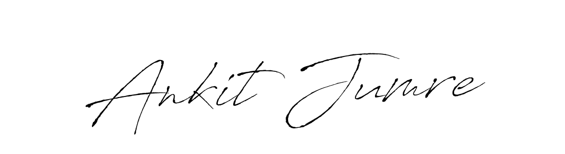 Antro_Vectra is a professional signature style that is perfect for those who want to add a touch of class to their signature. It is also a great choice for those who want to make their signature more unique. Get Ankit Jumre name to fancy signature for free. Ankit Jumre signature style 6 images and pictures png