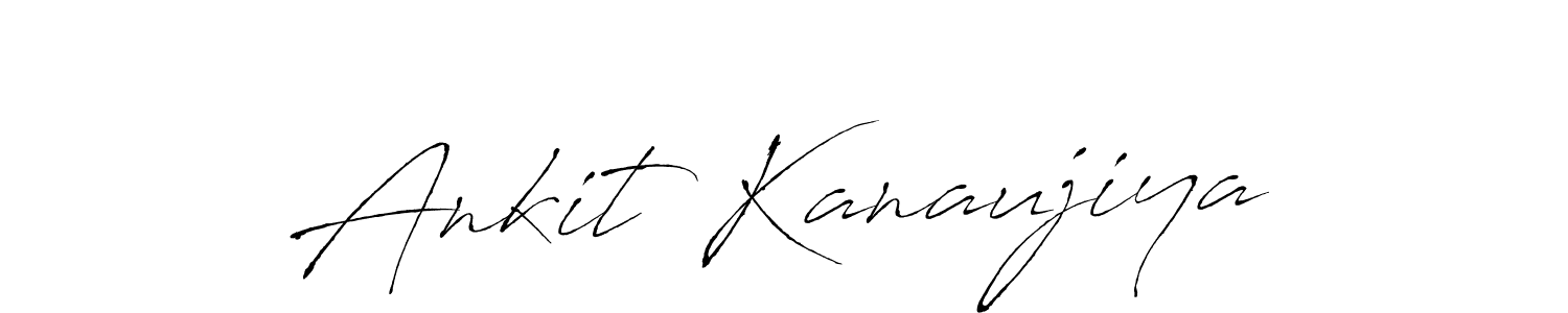 You should practise on your own different ways (Antro_Vectra) to write your name (Ankit Kanaujiya) in signature. don't let someone else do it for you. Ankit Kanaujiya signature style 6 images and pictures png