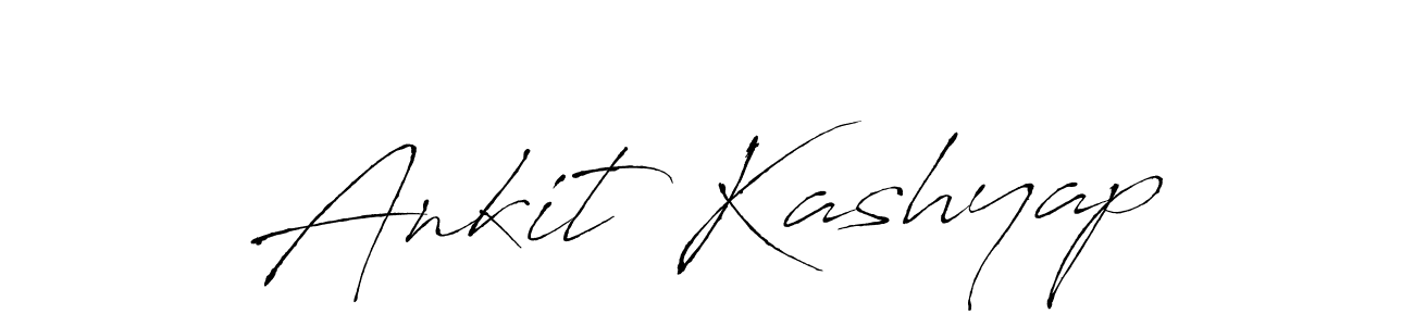 Design your own signature with our free online signature maker. With this signature software, you can create a handwritten (Antro_Vectra) signature for name Ankit Kashyap. Ankit Kashyap signature style 6 images and pictures png