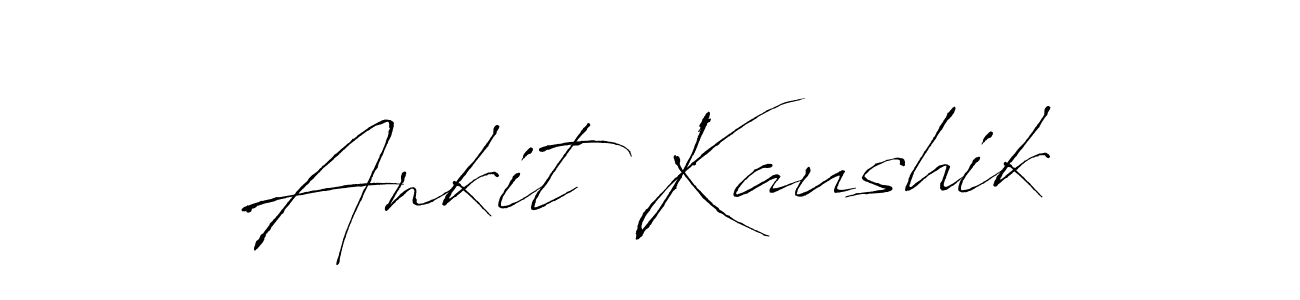 Also we have Ankit Kaushik name is the best signature style. Create professional handwritten signature collection using Antro_Vectra autograph style. Ankit Kaushik signature style 6 images and pictures png