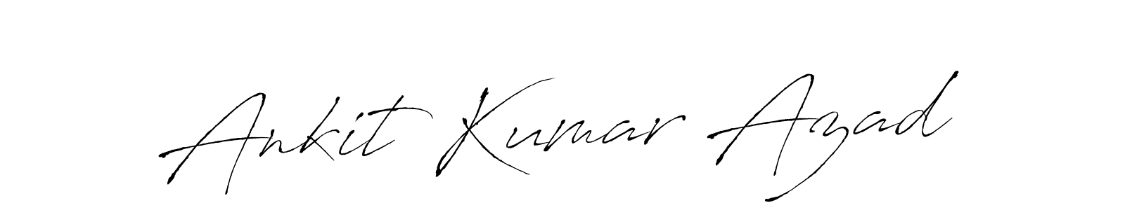 The best way (Antro_Vectra) to make a short signature is to pick only two or three words in your name. The name Ankit Kumar Azad include a total of six letters. For converting this name. Ankit Kumar Azad signature style 6 images and pictures png
