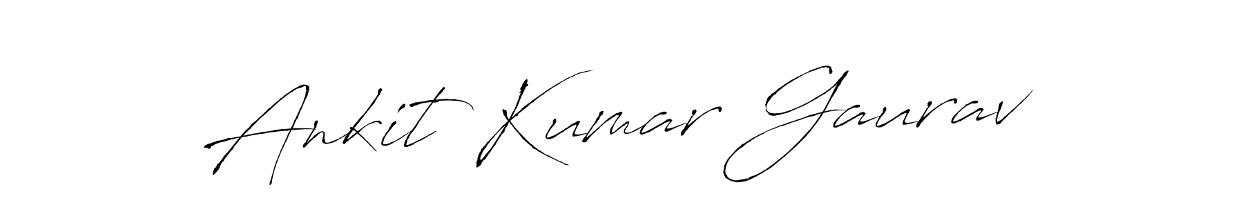 How to make Ankit Kumar Gaurav signature? Antro_Vectra is a professional autograph style. Create handwritten signature for Ankit Kumar Gaurav name. Ankit Kumar Gaurav signature style 6 images and pictures png