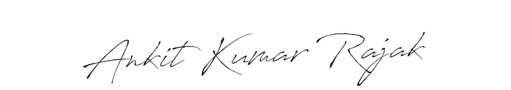 Make a beautiful signature design for name Ankit Kumar Rajak. With this signature (Antro_Vectra) style, you can create a handwritten signature for free. Ankit Kumar Rajak signature style 6 images and pictures png