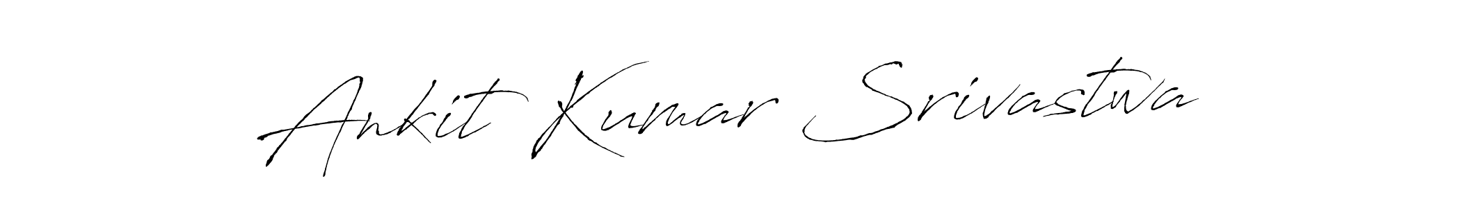 Ankit Kumar Srivastwa stylish signature style. Best Handwritten Sign (Antro_Vectra) for my name. Handwritten Signature Collection Ideas for my name Ankit Kumar Srivastwa. Ankit Kumar Srivastwa signature style 6 images and pictures png
