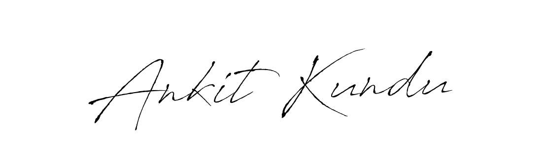 Create a beautiful signature design for name Ankit Kundu. With this signature (Antro_Vectra) fonts, you can make a handwritten signature for free. Ankit Kundu signature style 6 images and pictures png