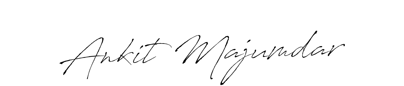 Ankit Majumdar stylish signature style. Best Handwritten Sign (Antro_Vectra) for my name. Handwritten Signature Collection Ideas for my name Ankit Majumdar. Ankit Majumdar signature style 6 images and pictures png