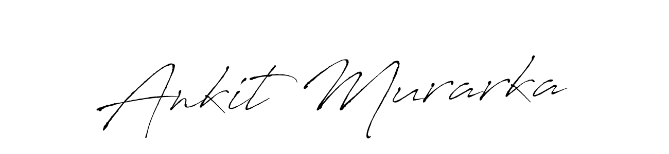 Design your own signature with our free online signature maker. With this signature software, you can create a handwritten (Antro_Vectra) signature for name Ankit Murarka. Ankit Murarka signature style 6 images and pictures png