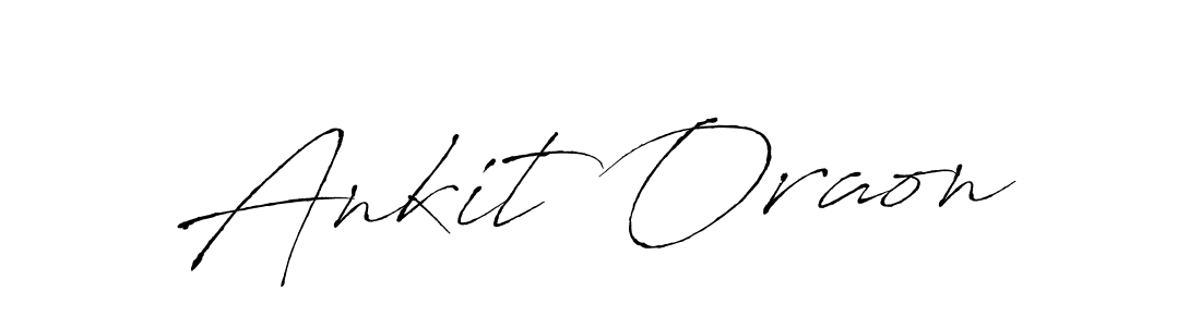 Make a beautiful signature design for name Ankit Oraon. With this signature (Antro_Vectra) style, you can create a handwritten signature for free. Ankit Oraon signature style 6 images and pictures png