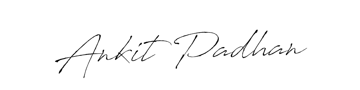 Ankit Padhan stylish signature style. Best Handwritten Sign (Antro_Vectra) for my name. Handwritten Signature Collection Ideas for my name Ankit Padhan. Ankit Padhan signature style 6 images and pictures png