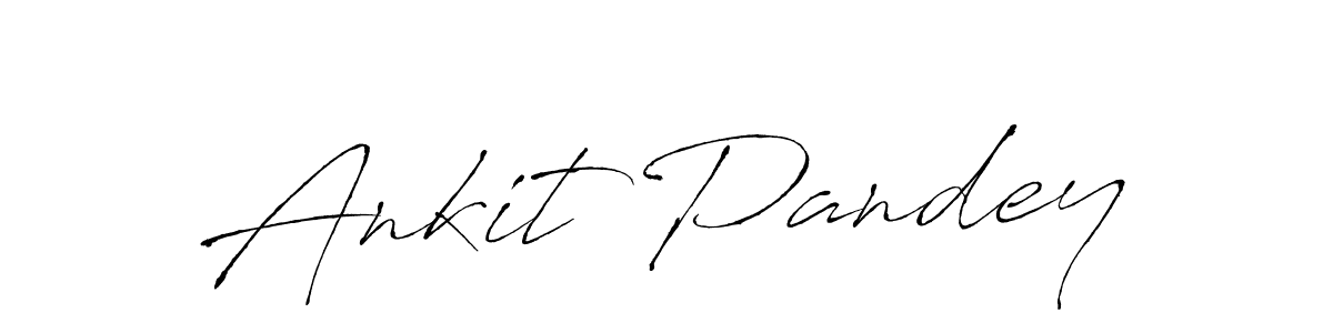 Ankit Pandey stylish signature style. Best Handwritten Sign (Antro_Vectra) for my name. Handwritten Signature Collection Ideas for my name Ankit Pandey. Ankit Pandey signature style 6 images and pictures png