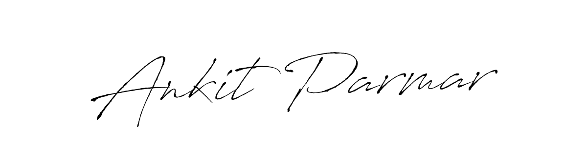The best way (Antro_Vectra) to make a short signature is to pick only two or three words in your name. The name Ankit Parmar include a total of six letters. For converting this name. Ankit Parmar signature style 6 images and pictures png